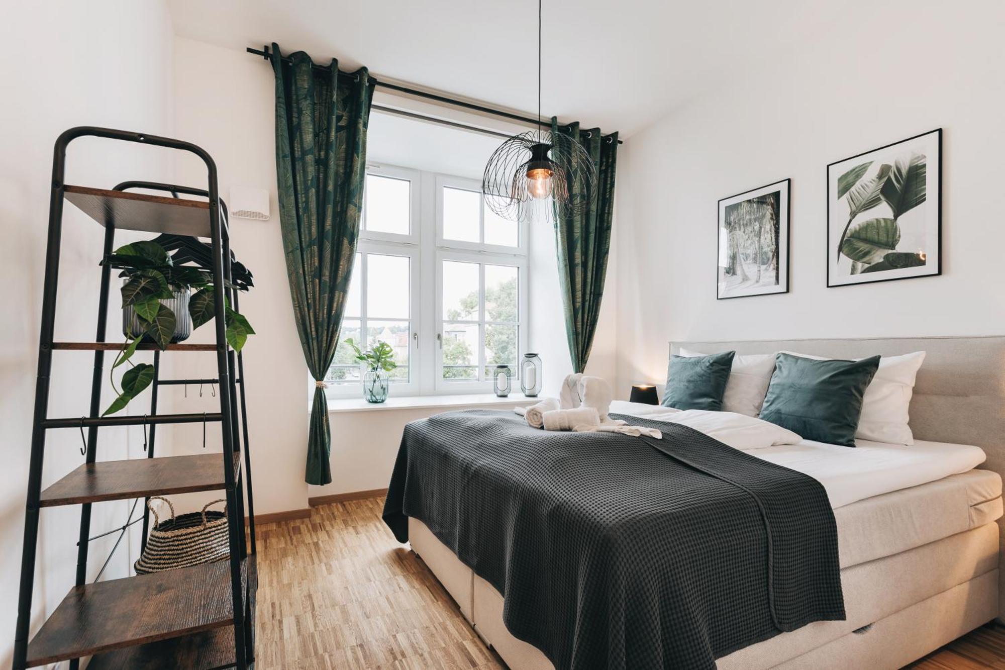 Oasis Appart - Wohnen In Dresden - Netflix - Tiefgarage - Dachterrasse Exteriör bild