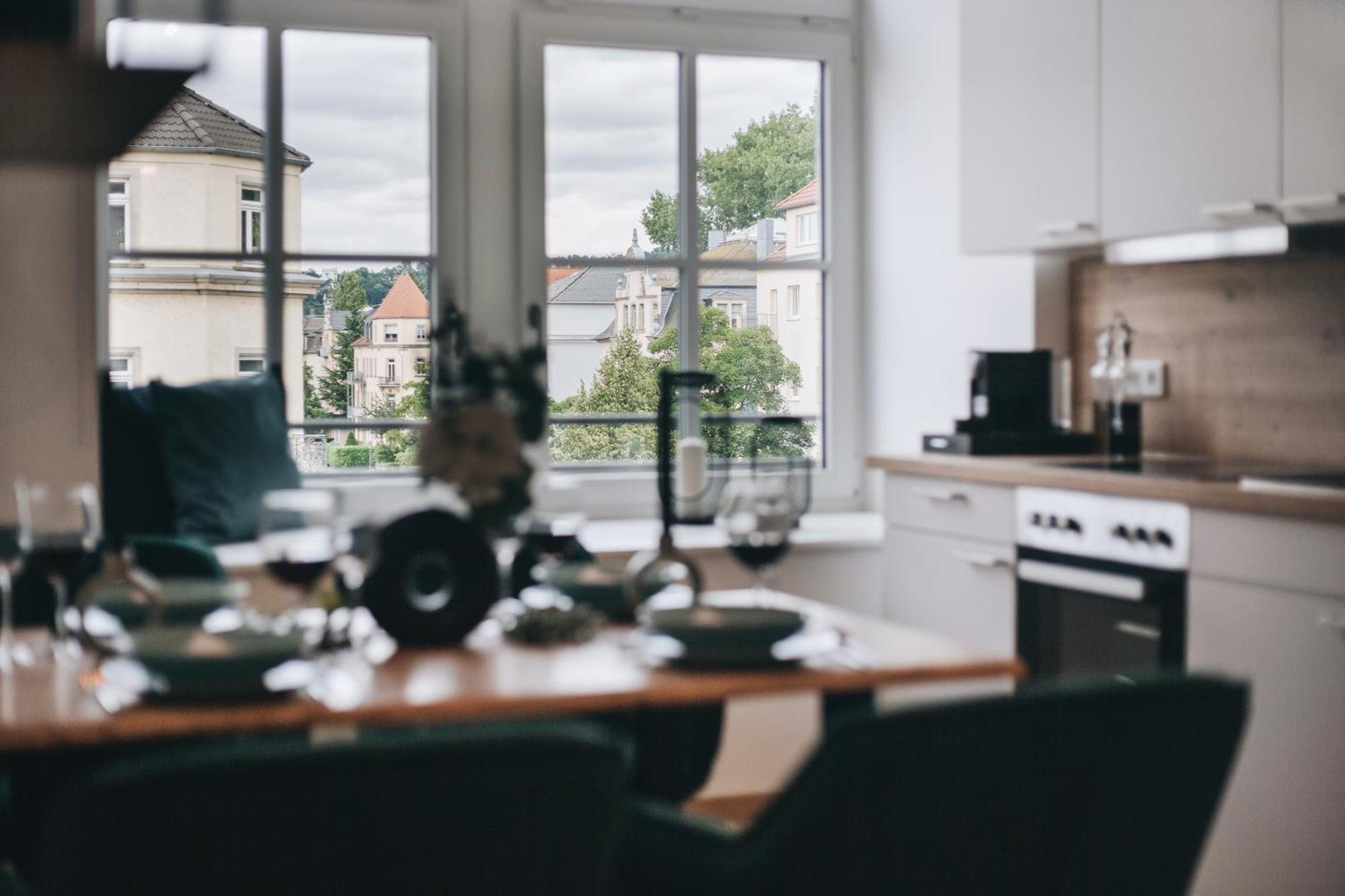 Oasis Appart - Wohnen In Dresden - Netflix - Tiefgarage - Dachterrasse Exteriör bild