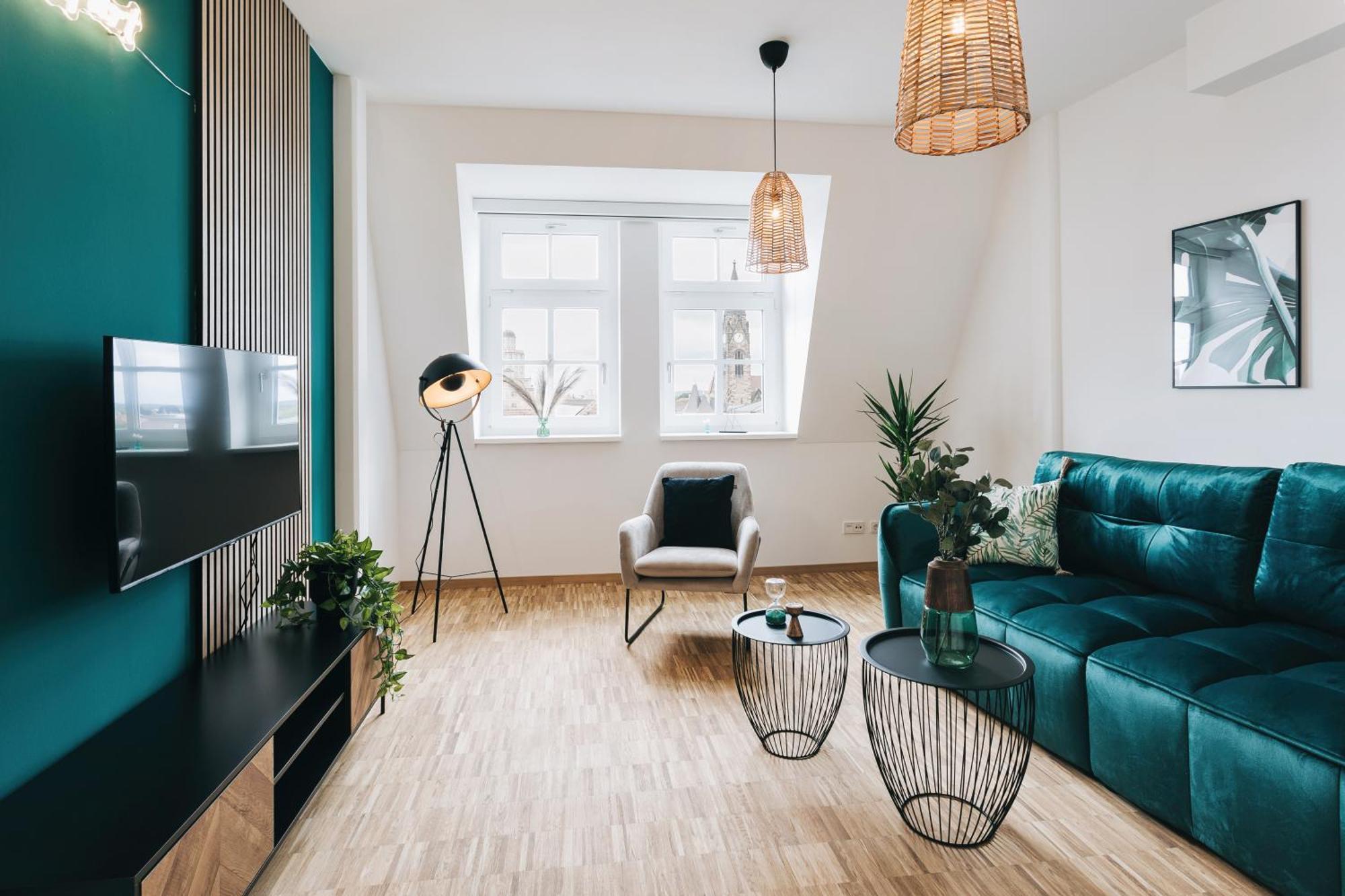 Oasis Appart - Wohnen In Dresden - Netflix - Tiefgarage - Dachterrasse Exteriör bild